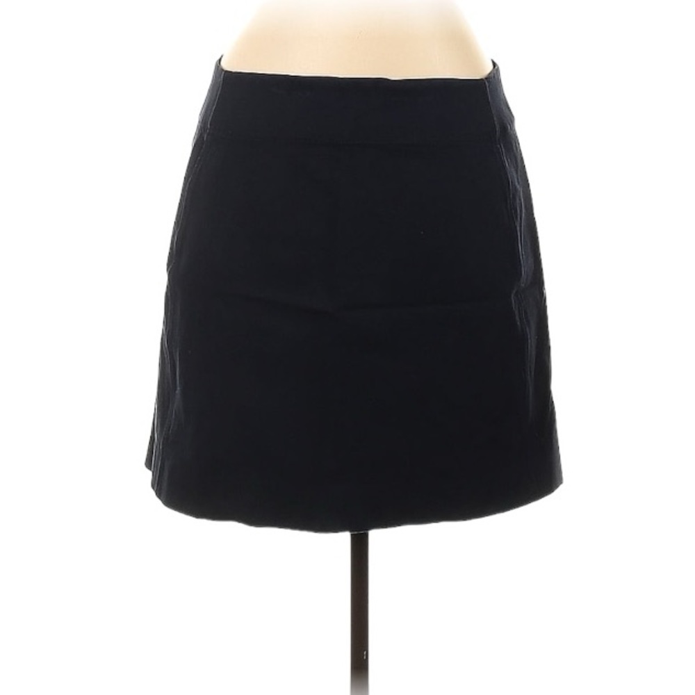 MM. LaFleur Cotton Black A-Line Mini Skirt size 12
